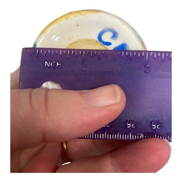 Cat Faces Hand Painted Salt & Pepper Set Mexico 3.5"‎ Tall x 2" w - Picture 11 of 14